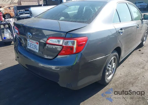 2012 Toyota Camry Le z USA, uszkodzony, nr VIN 4T4BF1FK9CR205191